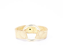 Load image into Gallery viewer, Fanfare Gold Leather Bracelet
