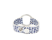 Load image into Gallery viewer, Blue Pearl Leather Bracelet
