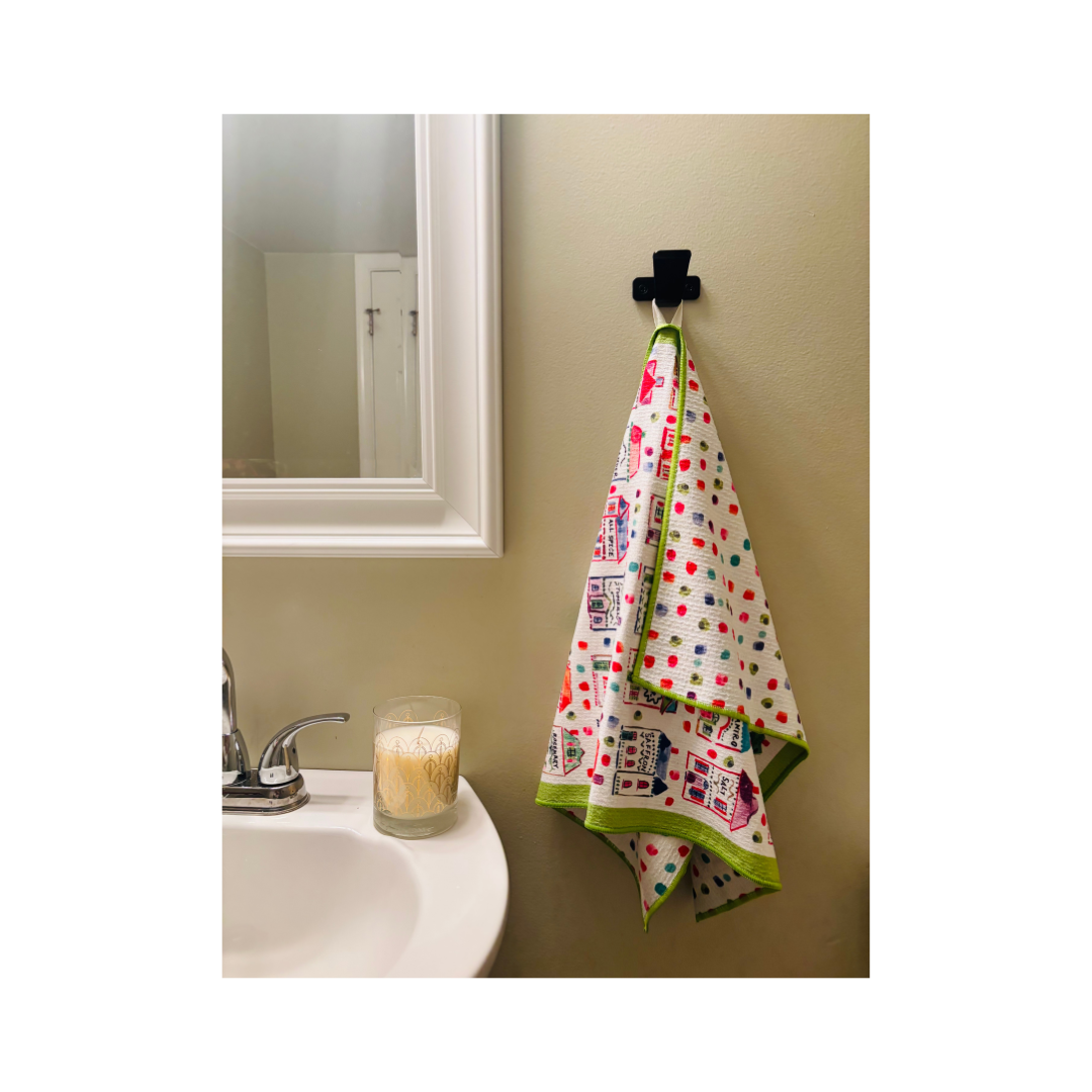 Spice Village Double-Sided Tea Towel