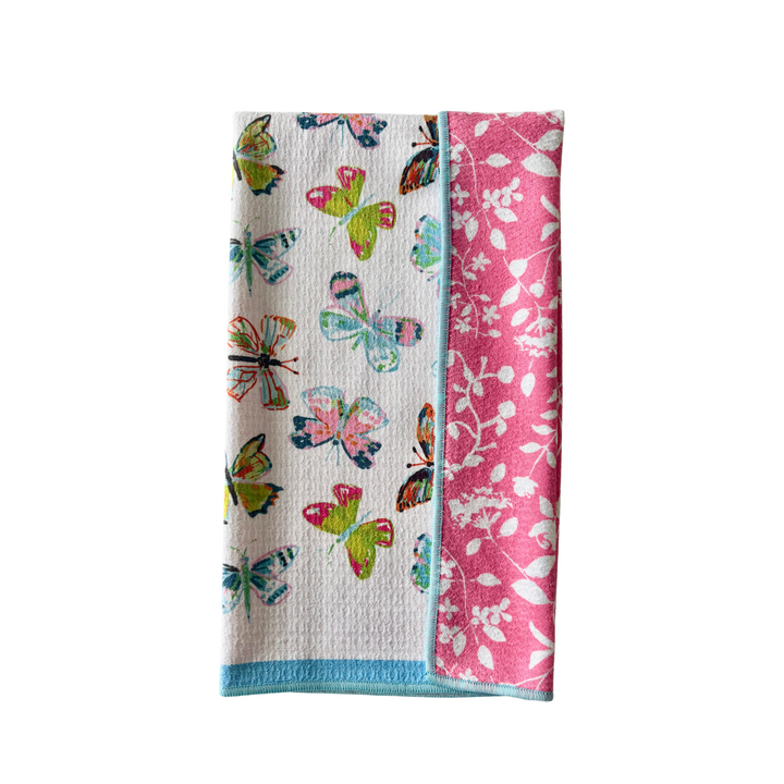 Summerfly Double-Sided Tea Towel