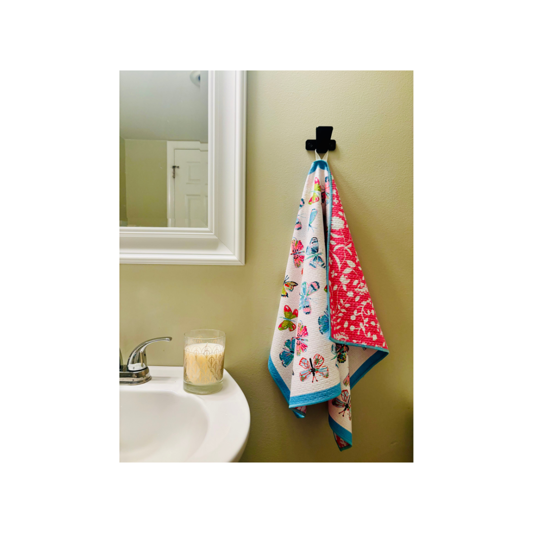 Summerfly Double-Sided Tea Towel