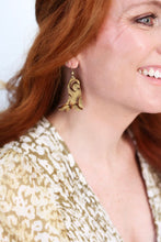 Load image into Gallery viewer, Fleur de lis Boots Earrings
