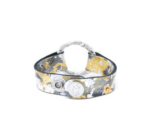Load image into Gallery viewer, The Phyllis Leather Bracelet | Hand-Painted by Lauren Wade
