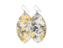 Load image into Gallery viewer, The Phyllis Leather Earrings | Hand-Painted By Lauren Wade
