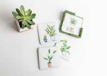 Load image into Gallery viewer, Plant Lady Coasters, Set of 4
