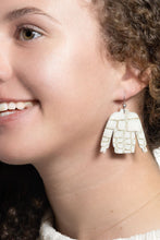 Load image into Gallery viewer, Metallic Stones Sweater Earrings
