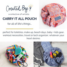Load image into Gallery viewer, Flower Party Picnic &quot;Carry It All&quot; Pouch
