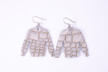 Load image into Gallery viewer, Metallic Stones Sweater Earrings
