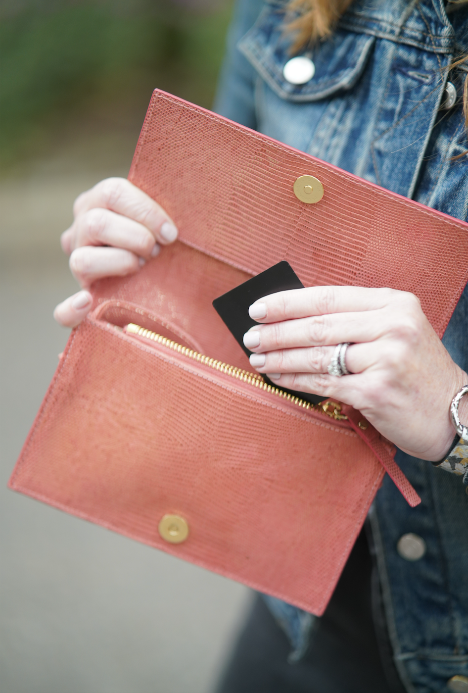 Sunny Leather Sibby Crossbody Clutch