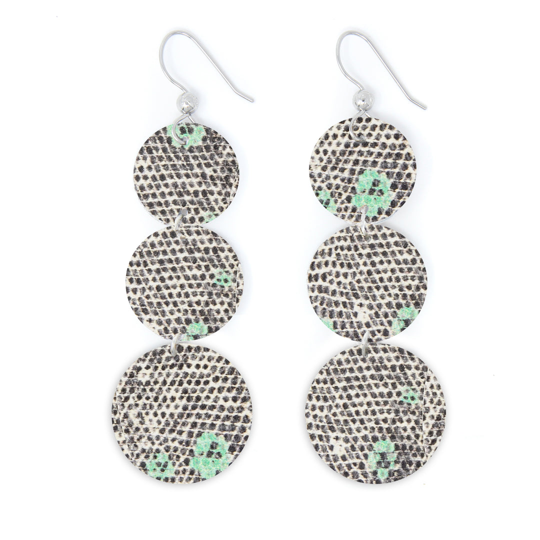 Tweed Cascade Earrings