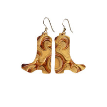 Load image into Gallery viewer, Fleur de lis Boots Earrings
