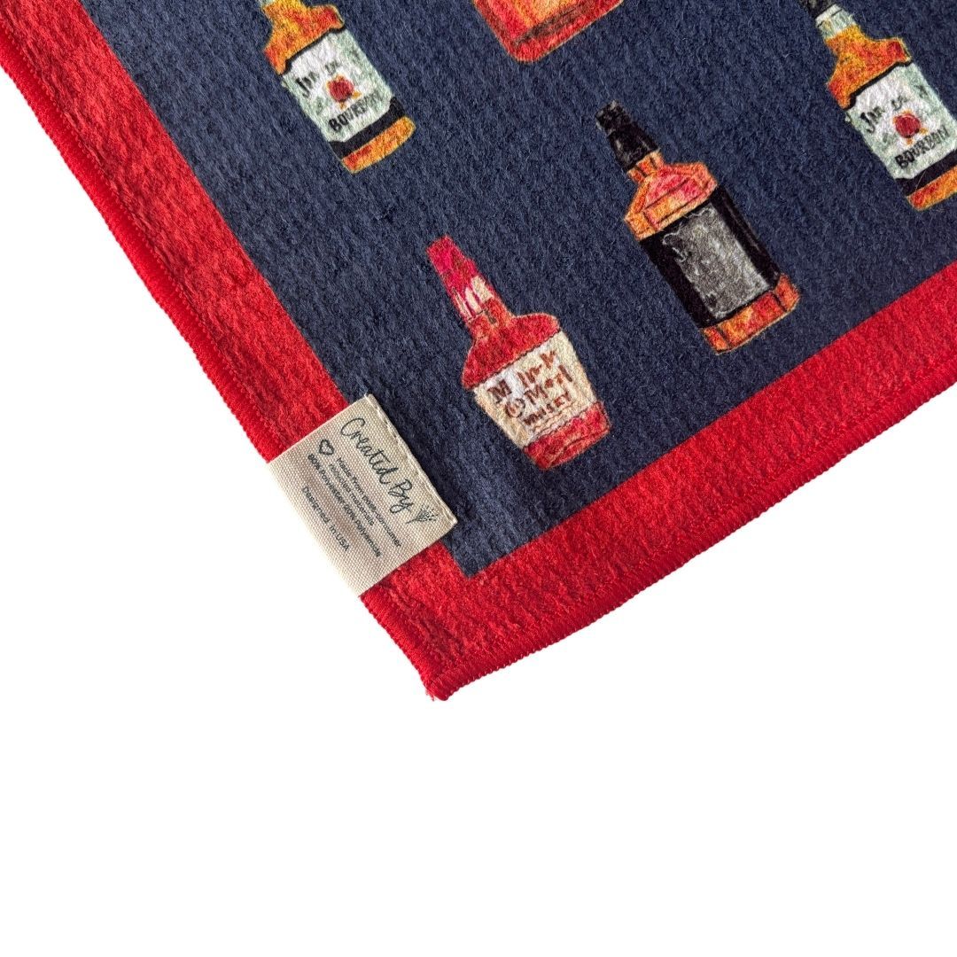 Bourbon Trail Double-Sided Tea Towel