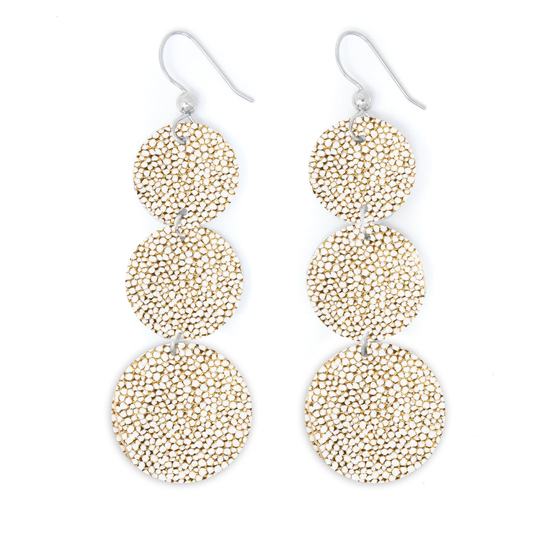 White Sands Cascade Earrings