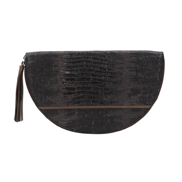 Moonlight Half Moon Clutch