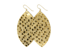Load image into Gallery viewer, Goldie Leather Earrings
