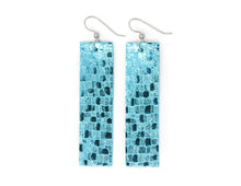 Load image into Gallery viewer, Gidget Four Corners Leather Earrings
