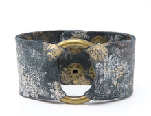 Load image into Gallery viewer, Maymont Dusk Leather Cuff
