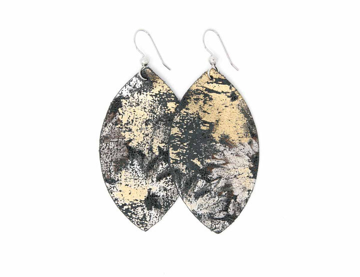 Maymont Dusk Leather Earrings