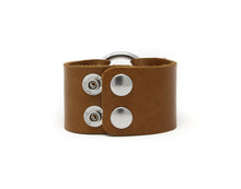 Load image into Gallery viewer, Classic Brown Leather Cuff
