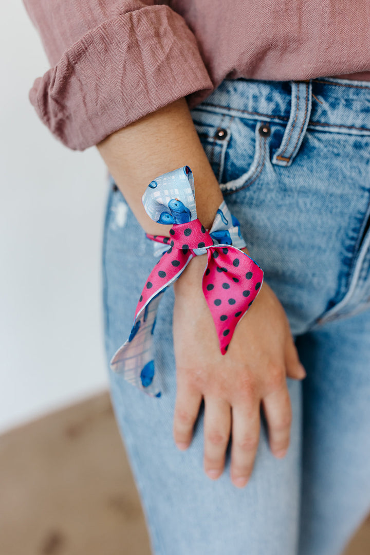 Bluebird of Happiness Hair + Wrist Wrap