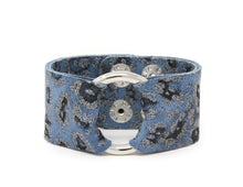 Load image into Gallery viewer, Blue Moon Leather Cuff
