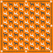Load image into Gallery viewer, Spirit Dog in Orange Scarf Bandana
