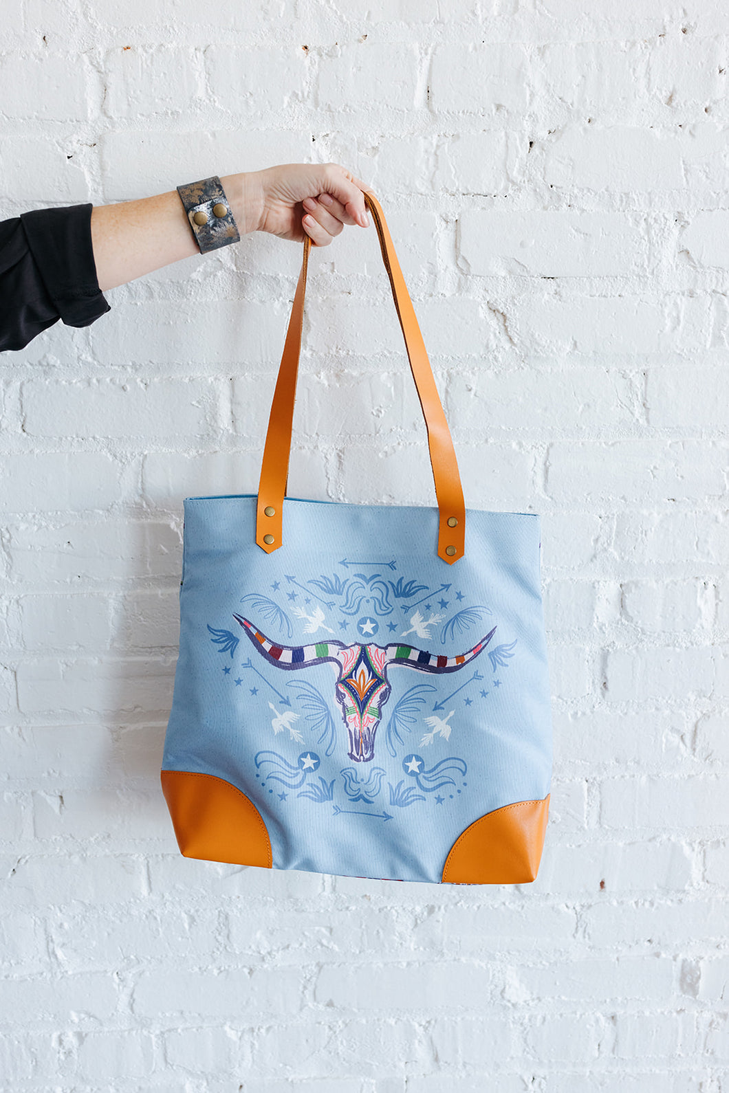 Longhorn Tote Bag