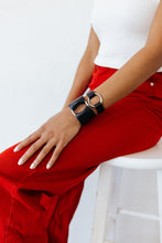 Load image into Gallery viewer, Classic Black Leather Bracelet
