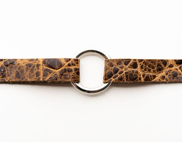 Brown's Island Leather Bracelet