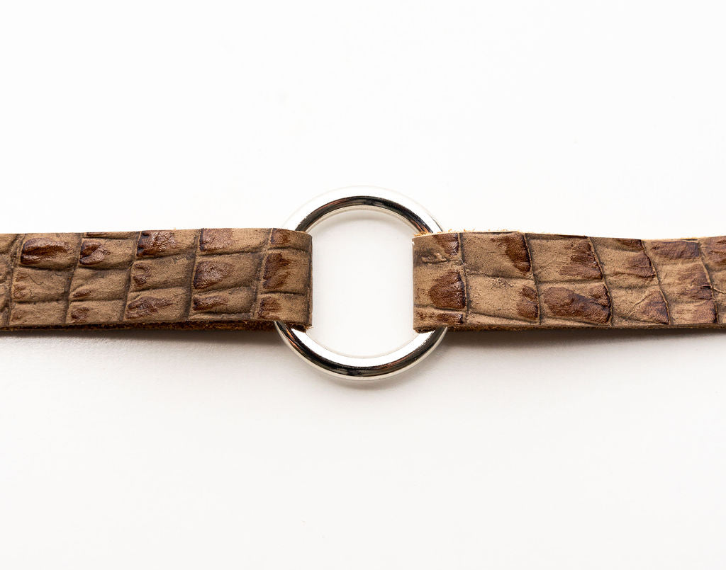 Canal Street Leather Bracelet