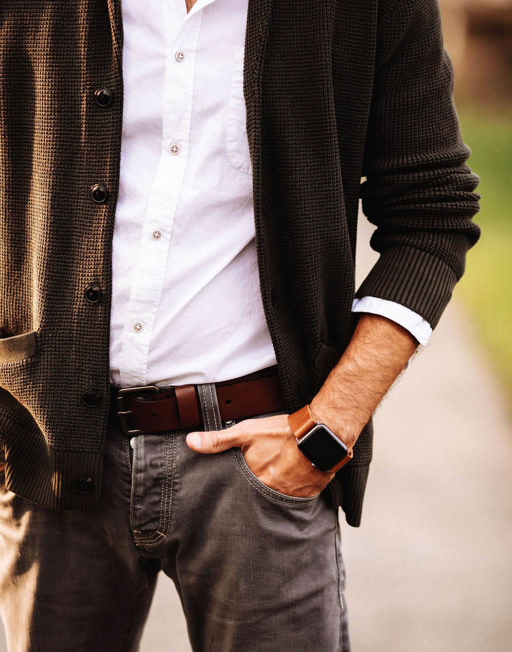 Classic Brown Watch Band