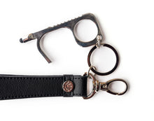 Load image into Gallery viewer, CACTUS Key Ring in Black
