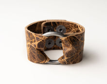 Load image into Gallery viewer, Brown&#39;s Island Leather Cuff

