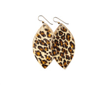 Load image into Gallery viewer, Cheetah Leather Earrings
