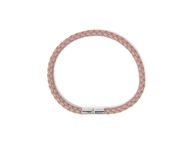 Blush Pink Braided Bracelet