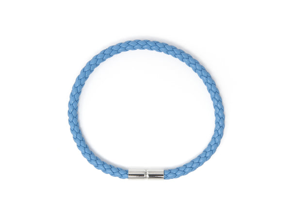 Light Blue Braided Bracelet