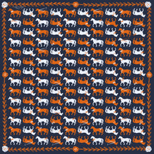 Load image into Gallery viewer, Spirit Horse in Navy Scarf Bandana
