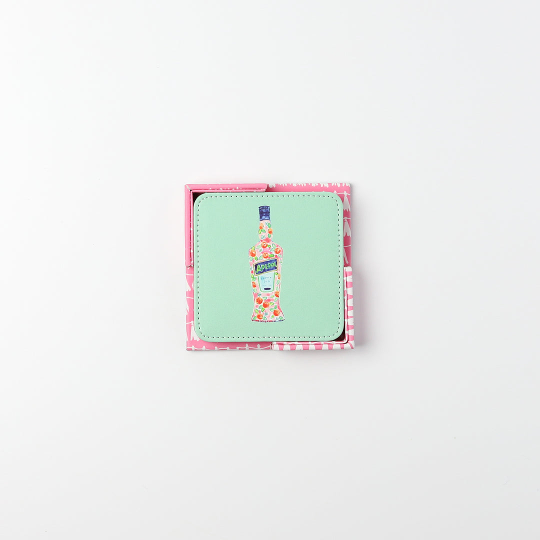 Cocktails Coasters, Set of 4