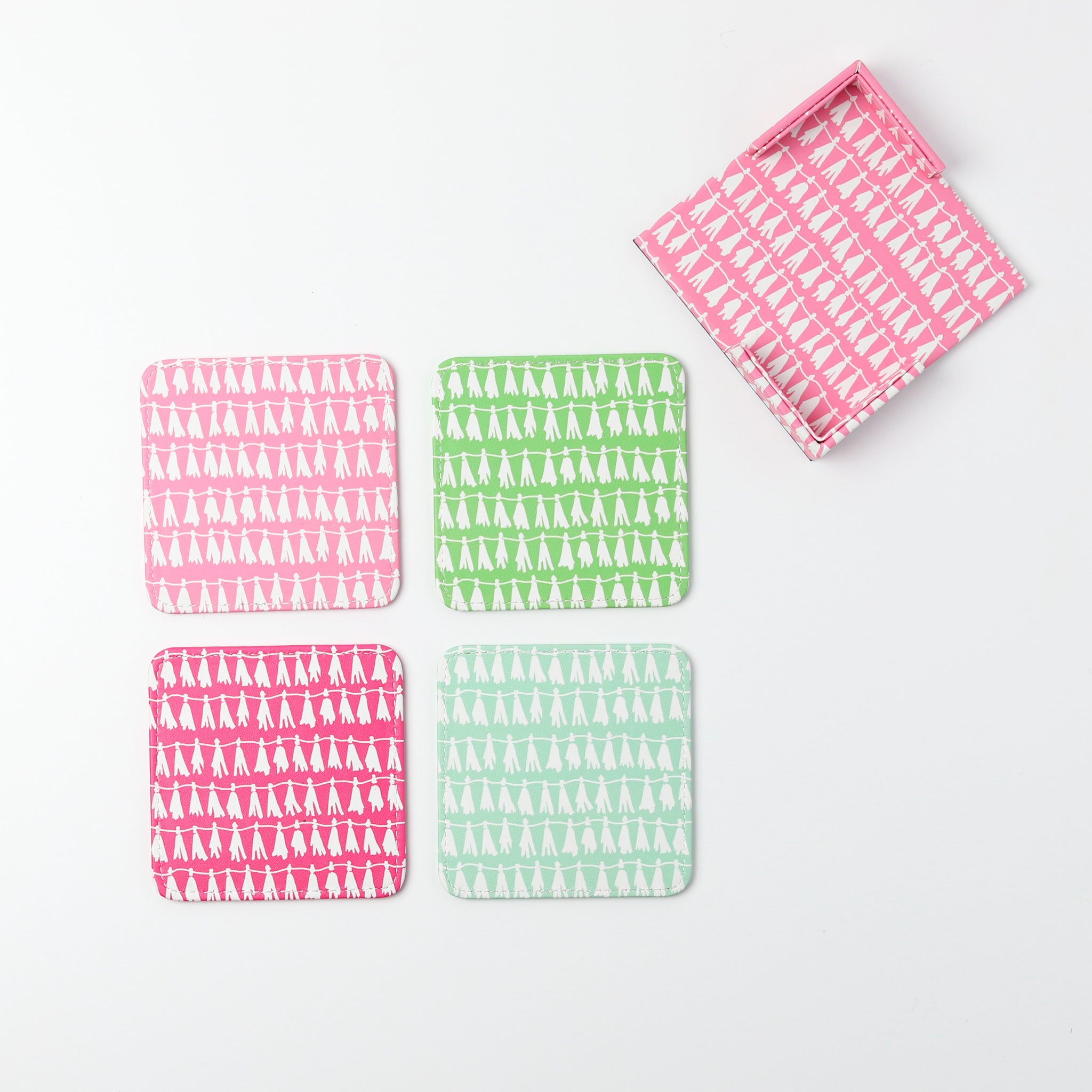 Kalo Print Cork Coasters Set of 2 – Hiwa Creations