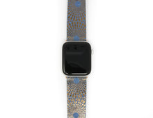 Load image into Gallery viewer, Starburst Blue and Bronze Watch Band
